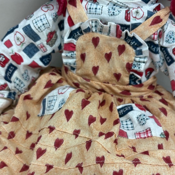 22” Vintage Rag Doll Handmade Raggedy Ann From 1999 - Picture 3 of 9